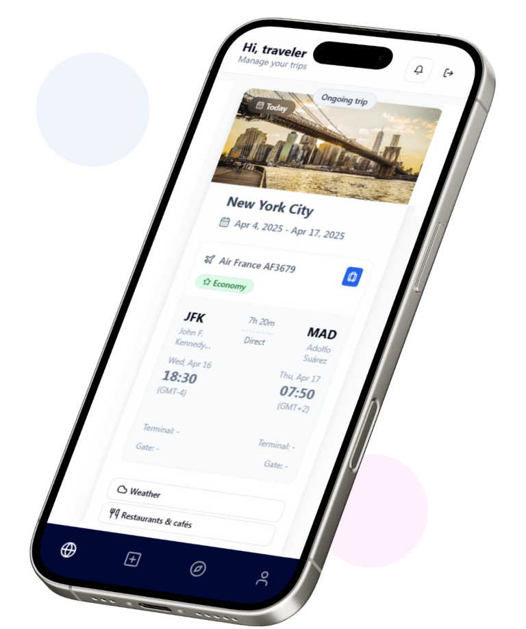 CheckMyTrip - Free Trip Planner & Travel Itinerary App
